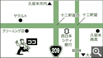 久留米 地図